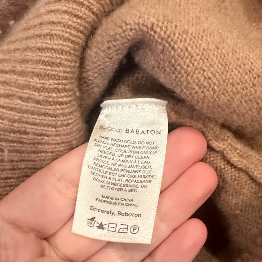 Babaton cashmere Brown Women's cardigan - Picture 5 of 8